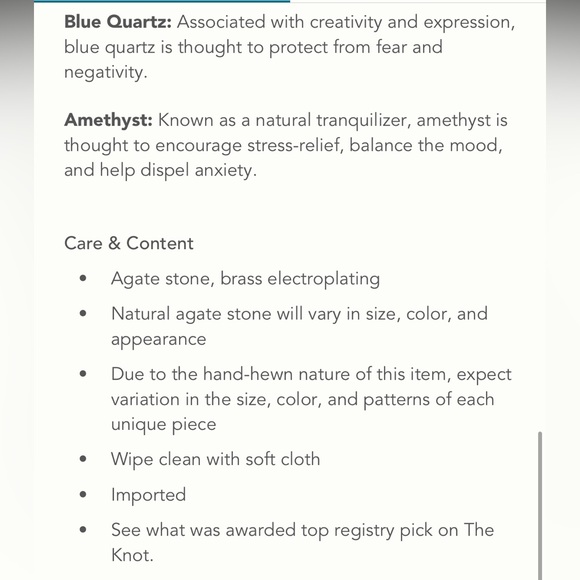 Blue Quartz cheese board - Picture 7 of 15